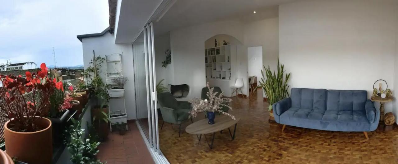 Habitacion En Coliving Penthouse Centro Historico Popayan Kültér fotó